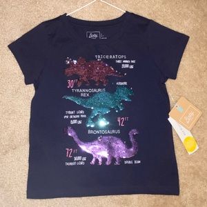 Bixby Nomad Dino shirt- NWT- from Stitch Fix- size 6-7